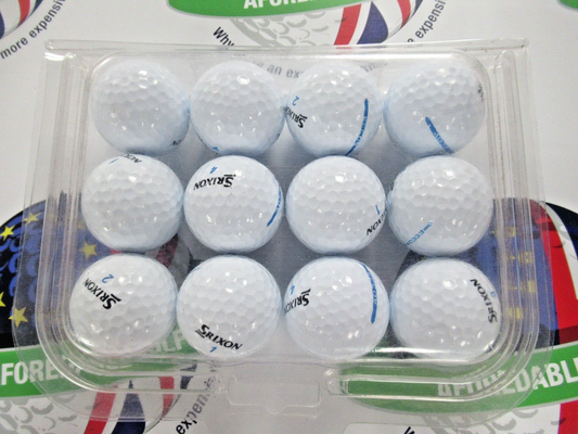 12 Srixon AD333 Golf Balls Pearl/Pearl 1 Grade