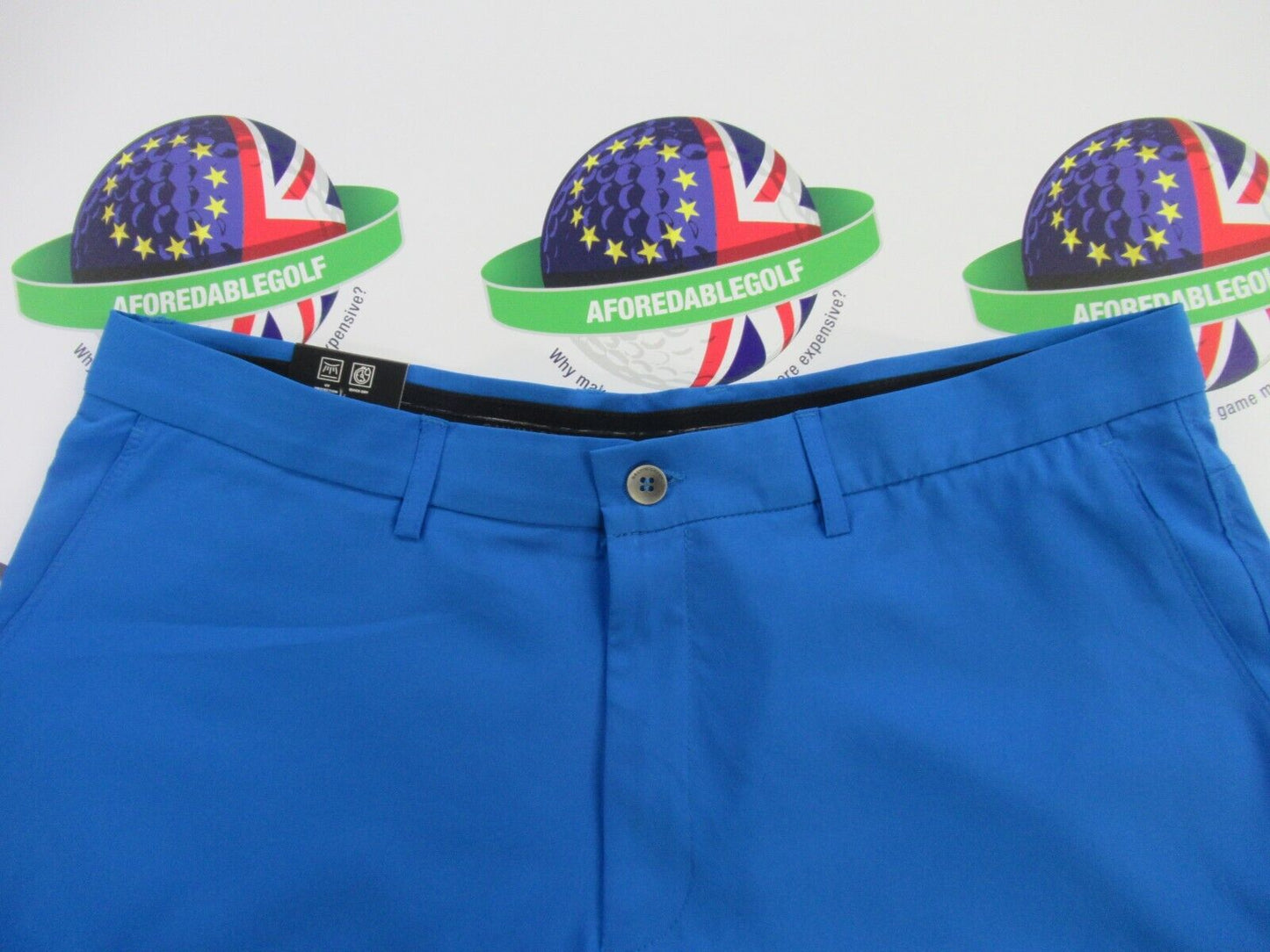 galvin green percy ventil8 plus blue golf shorts waist 36"