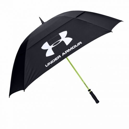 under armour golf 68" double canopy gust buster umbrella