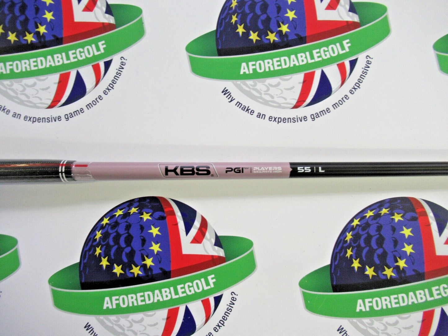 Kbs Pgi Graphite 55G Ladies Flex 38" Hybrid Shaft Cobra 4/5 Hybrid Adaptor