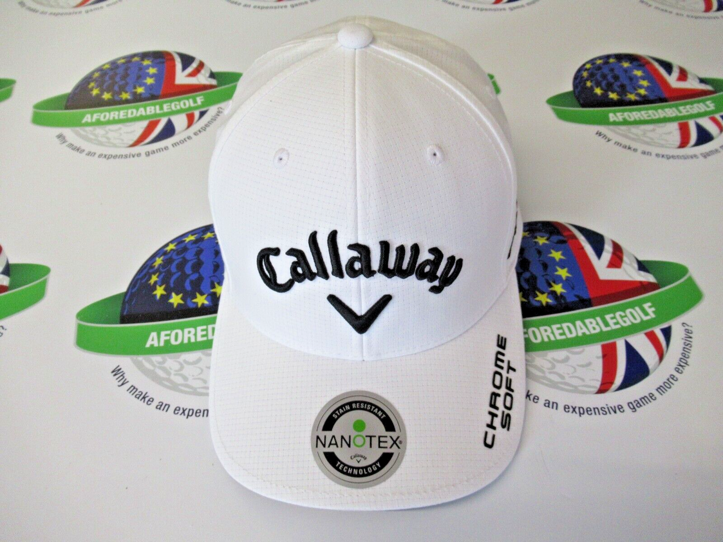callaway golf tour authentic performance pro paradym adjustable white cap apex