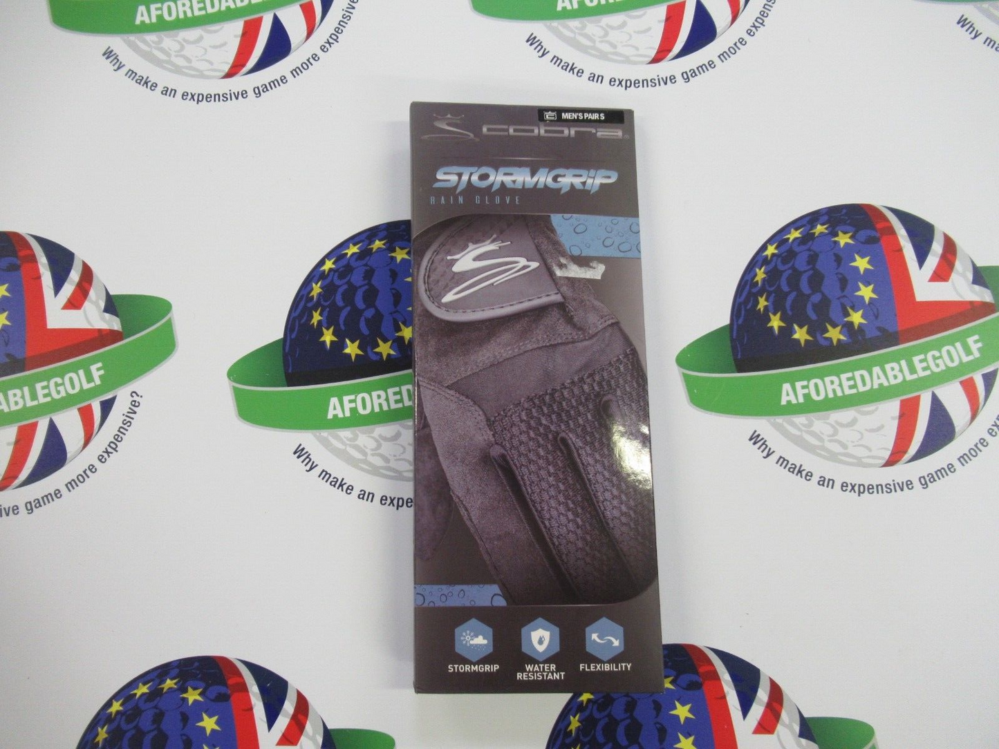 Cobra Stormgrip Rain Glove Black Size Small Pair