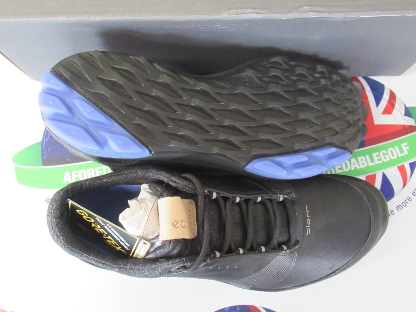 Ecco Womens Golf Biom Hybrid 3 Golf Shoes Black UK Size 3.5-4