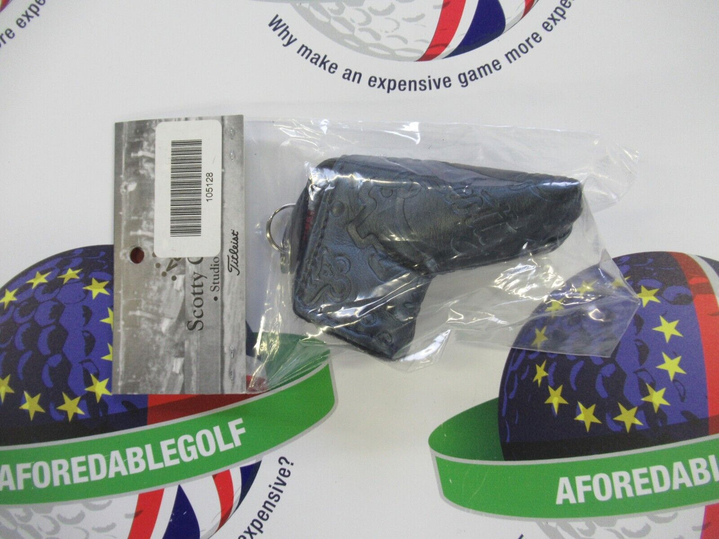 Titleist Scotty Cameron Limited Edition Key Fob Mini Head Cover Midnight