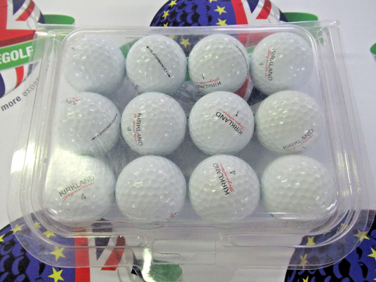 12 Kirkland Signature Pearl/Pearl 1 Grade Golf Balls