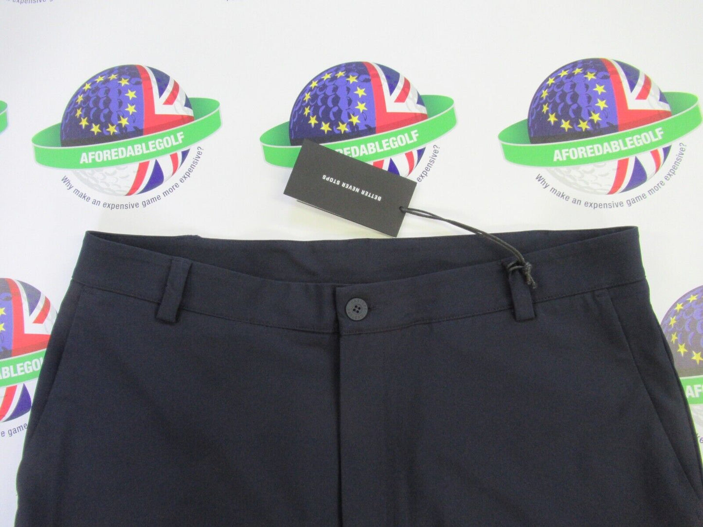 castore essential golf trousers midnight navy waist 34" x leg 32"