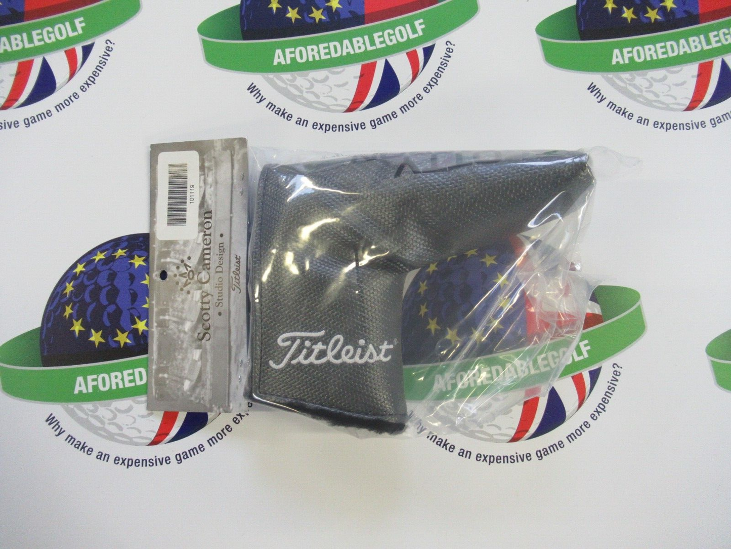 scotty cameron silver/grey blade putter cover standard