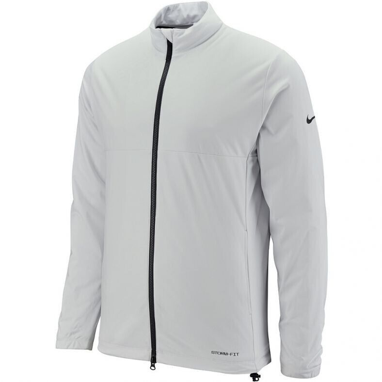nike storm fit victory waterproof wind resistant white jacket uk size large
