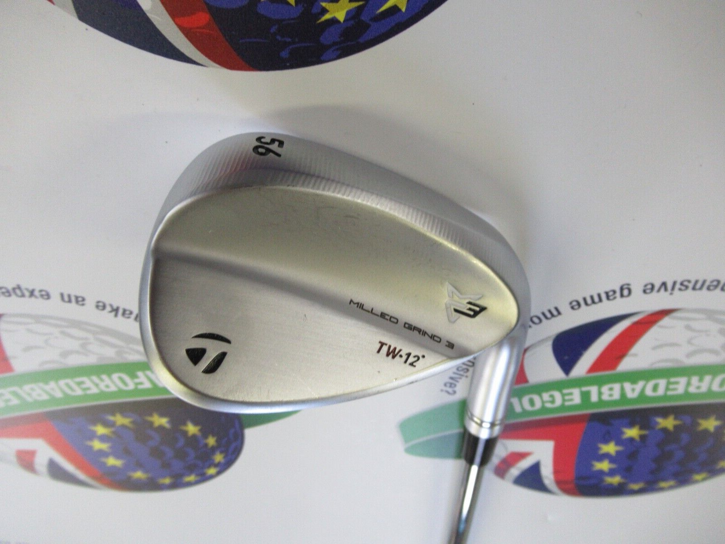Taylormade Milled Grind 3 Tiger Woods 56 Tw12 Kbs Tour Steel Shaft Stiff Flex