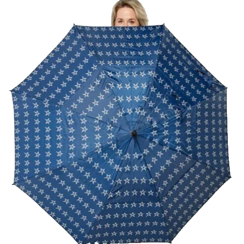 Swing Out Sister Stars 55" Double Canopy Gust Buster Golf Umbrella