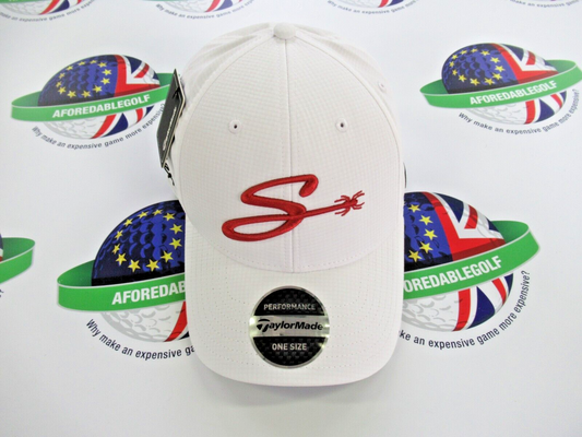 taylormade spider week gtx limited edition white adjustable golf cap