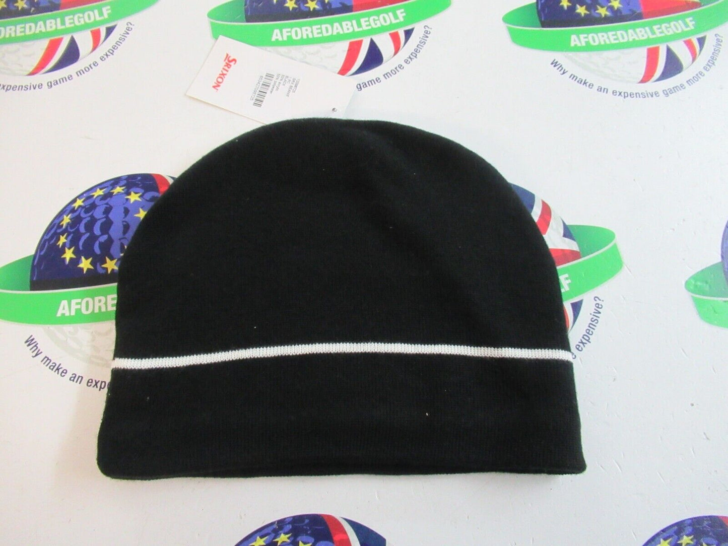 Srixon Reversible Autumn Winter Beanie Black/White