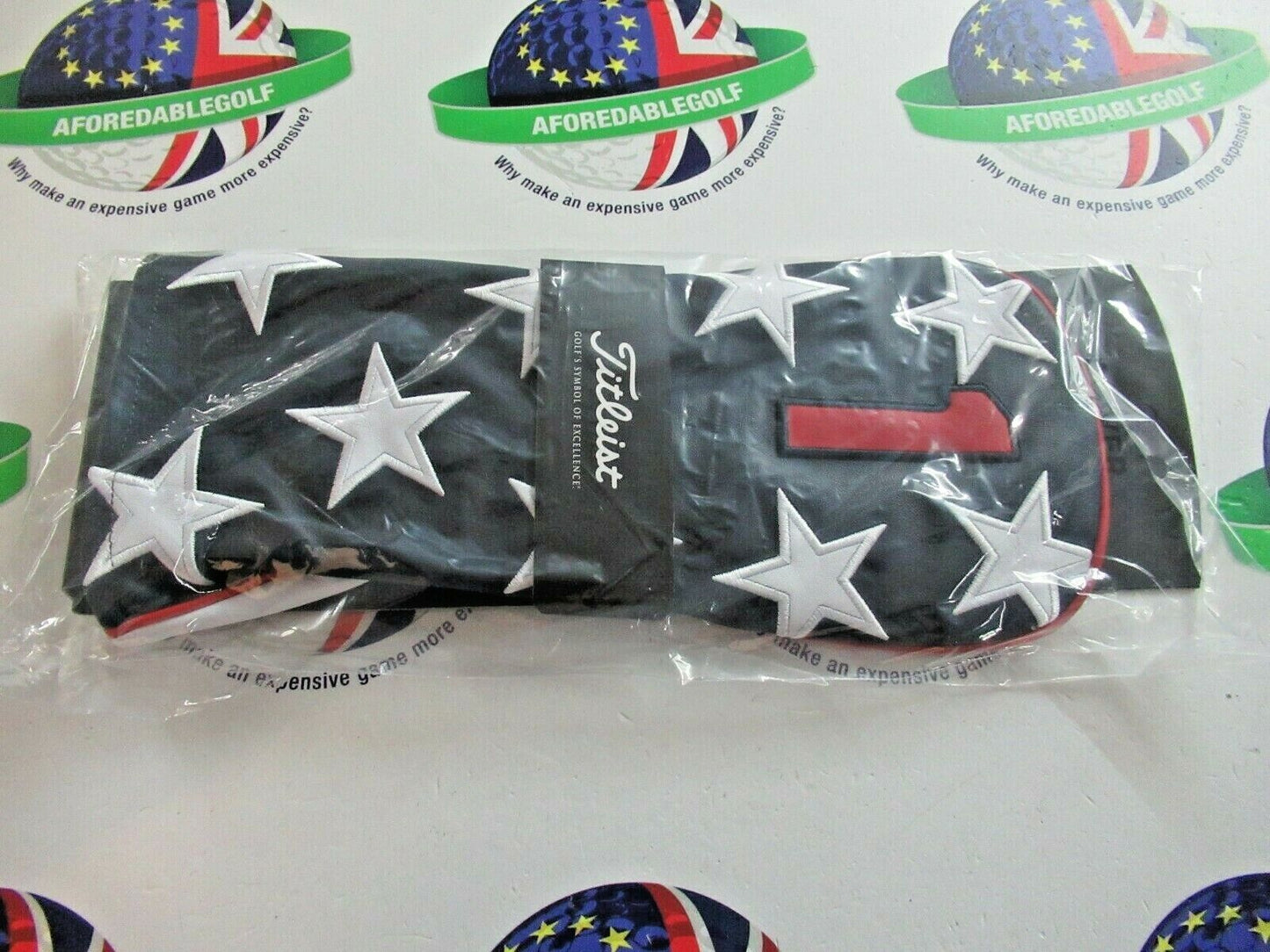 Titleist Stars & Stripes Leather Driver Head Cover