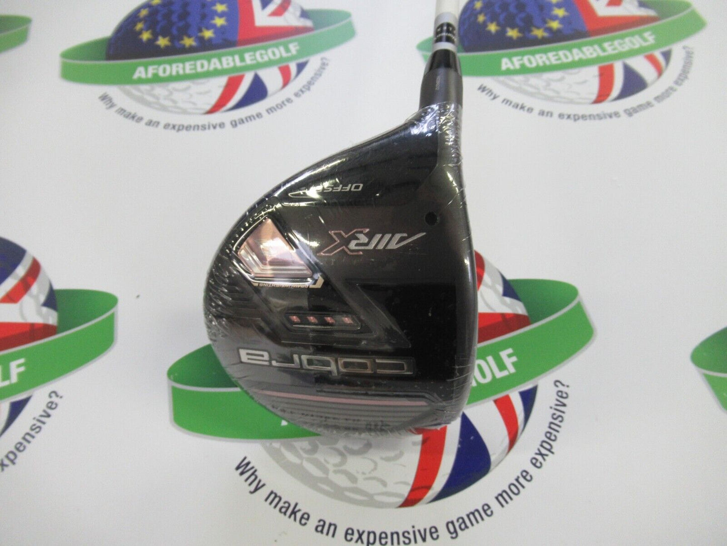 Cobra Left Hand Air X Off Set 19 Degree #3 Wood Ultralite 45G Shaft Womens Flex