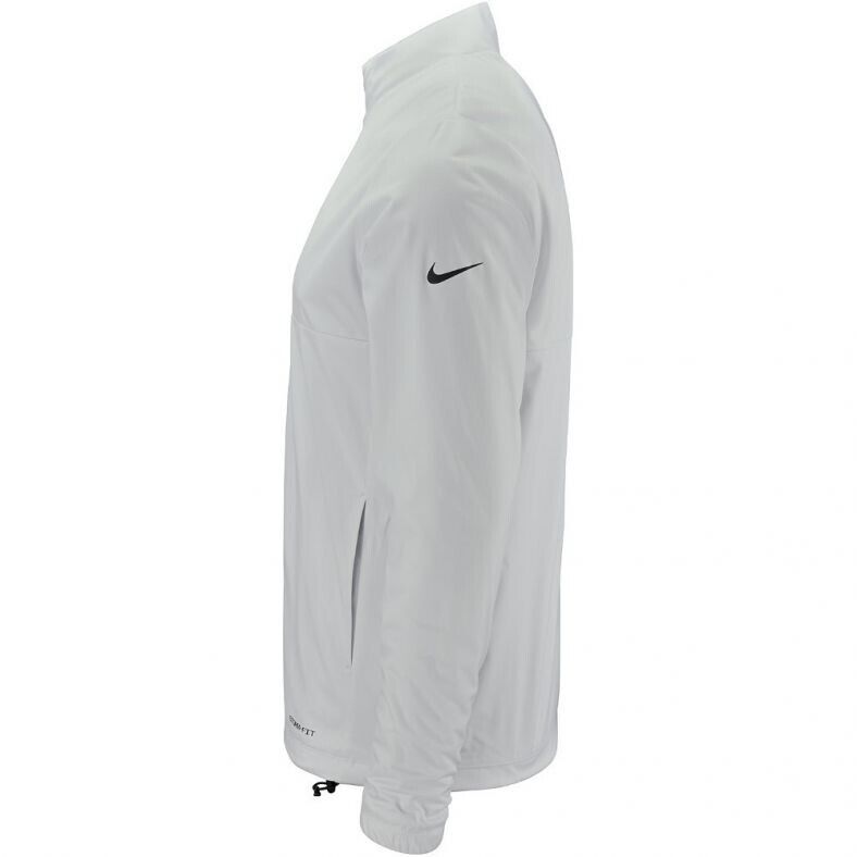 nike storm fit victory waterproof wind resistant white jacket uk size large