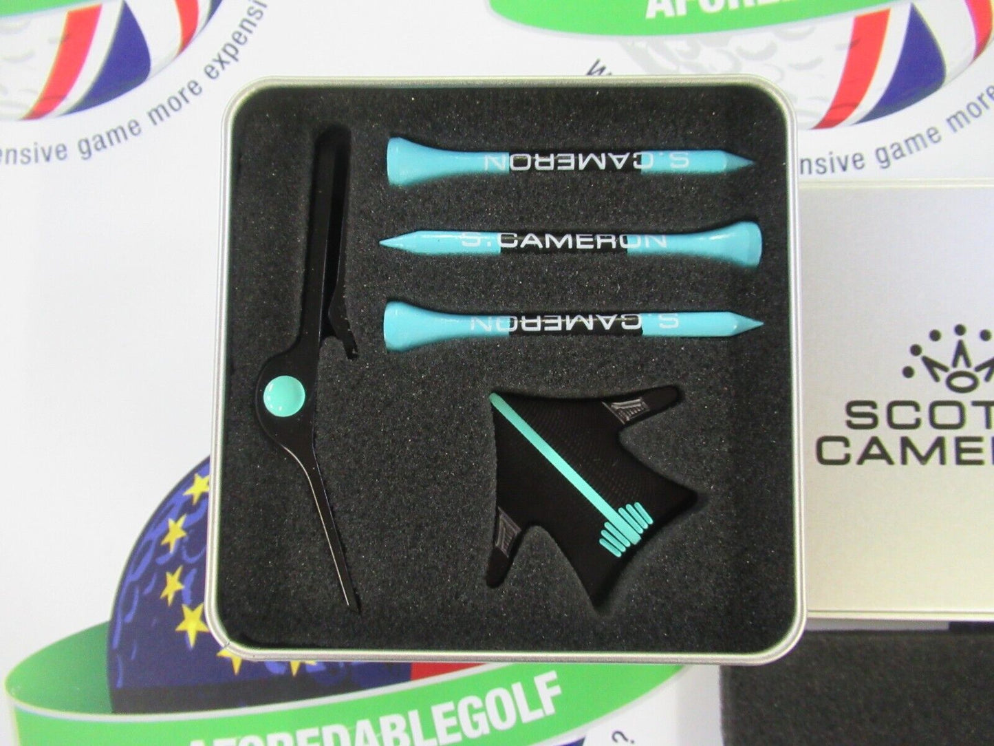 titleist scotty cameron Ultimate Golf Kit - Black & SC Blue