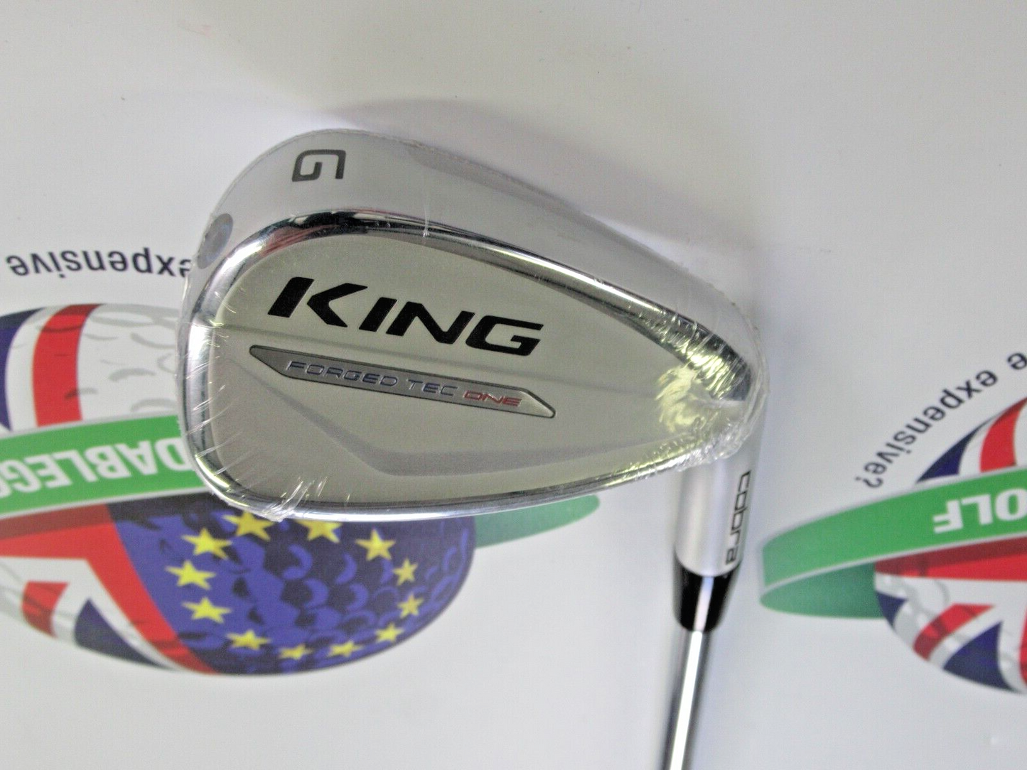New Cobra King Forged Tec One Gap Wedge With Kbs $-Taper Lite Steel Shaft Regular Flex