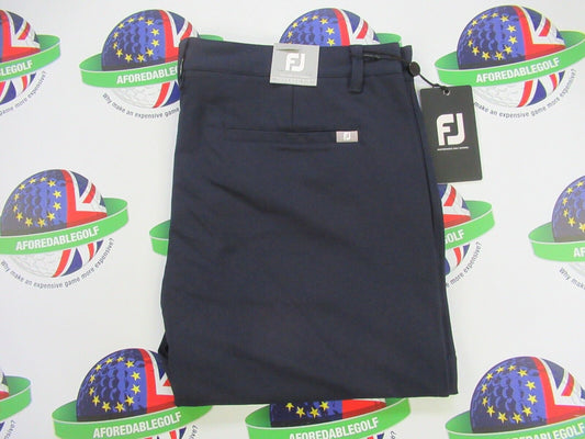 footjoy performance tapered fit trousers navy waist 38" x leg 32"