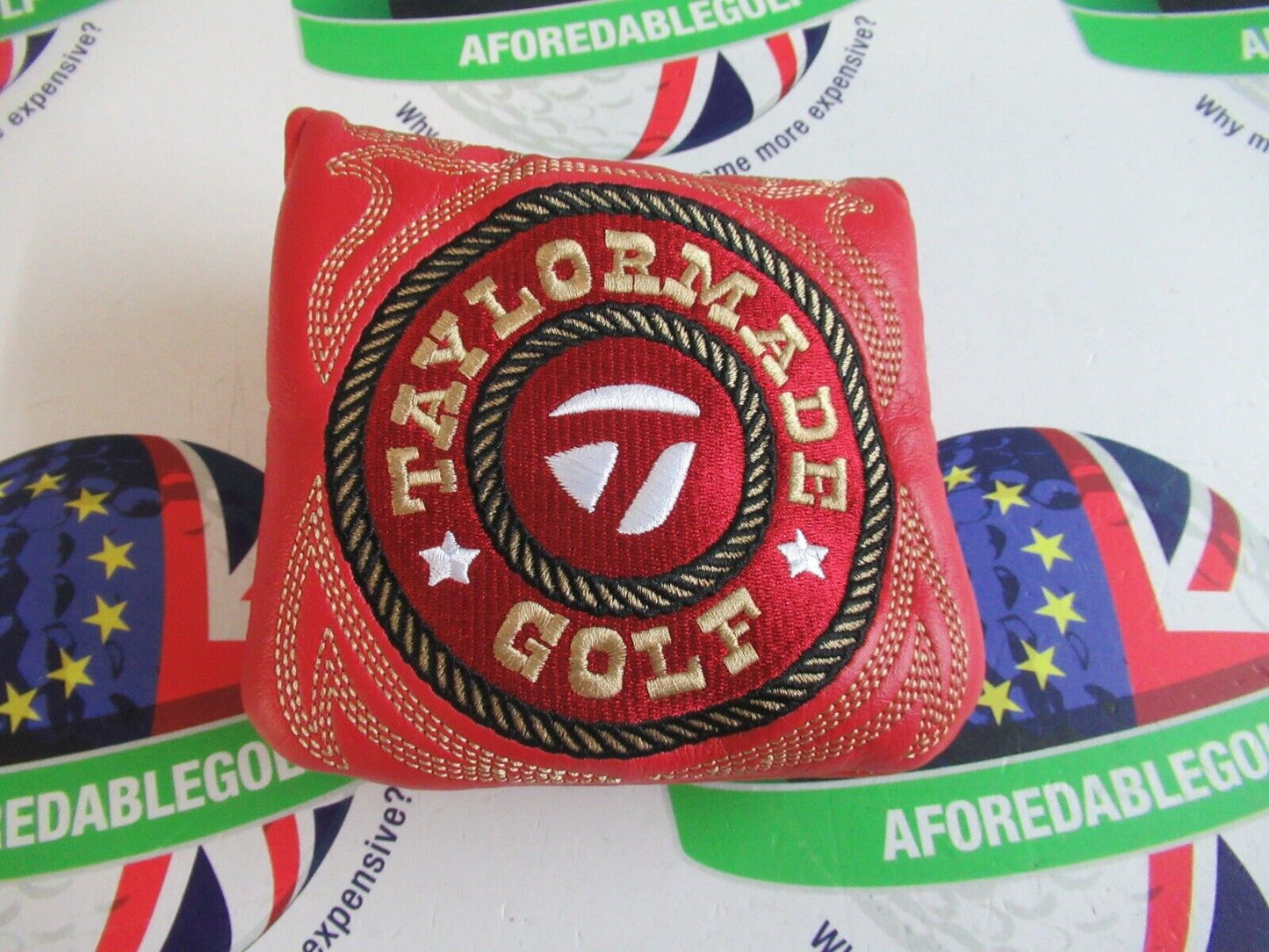 New Taylormade Vault Limited Edition Get Along Little Doggies Putter Head Cover