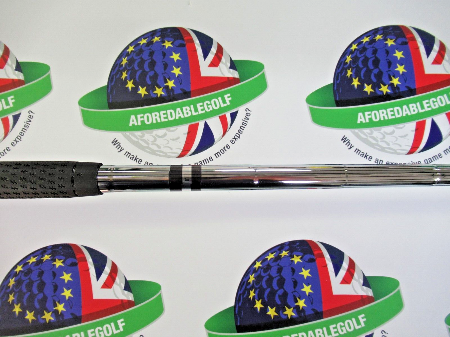 New Cobra Forged Tec Black 7 Iron Steel Shaft Stiff Flex