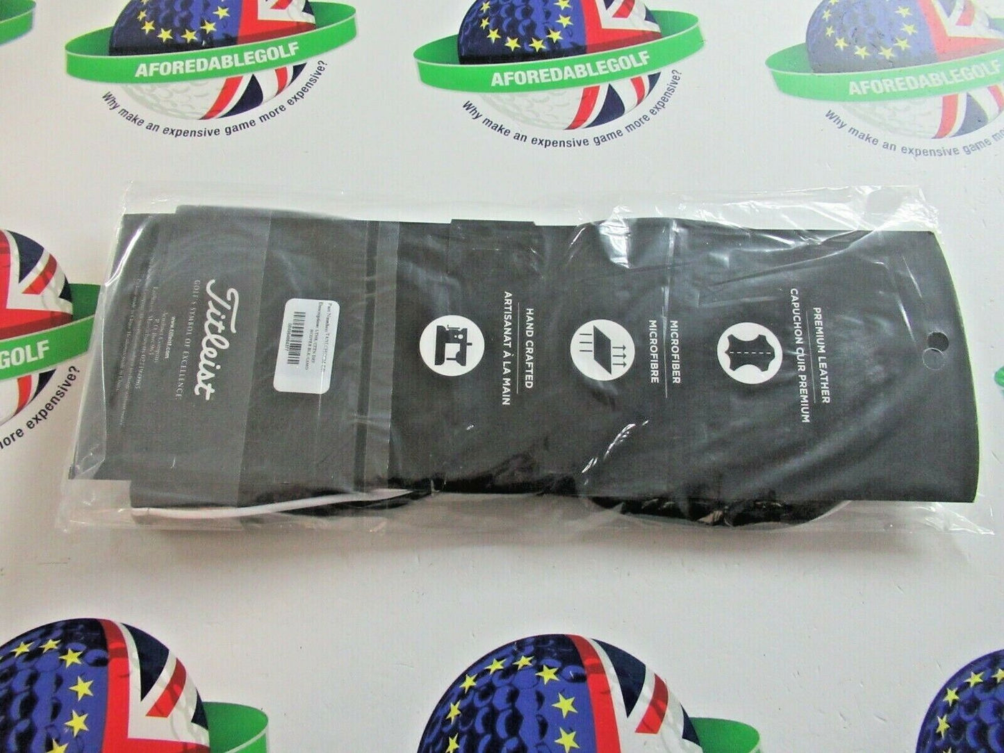 Titleist Black Camo Leather Driver Head Cover