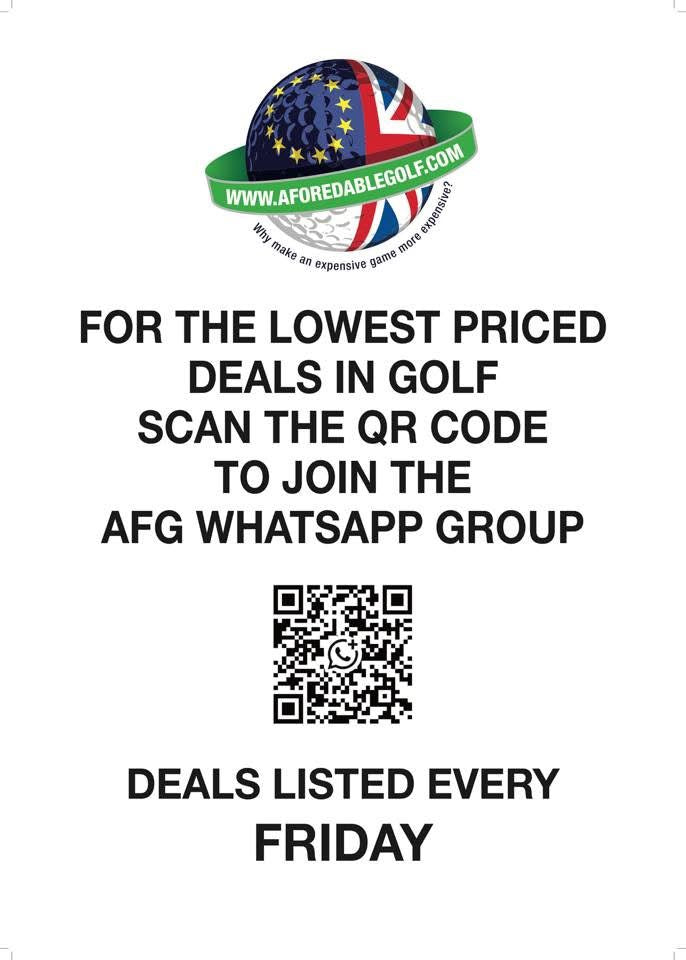 WhatsApp Golf Discount Buyers Group