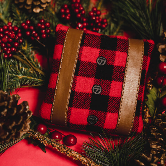 Taylormade Vault Limited Edition Festive Flannel Mallet Putter Cover