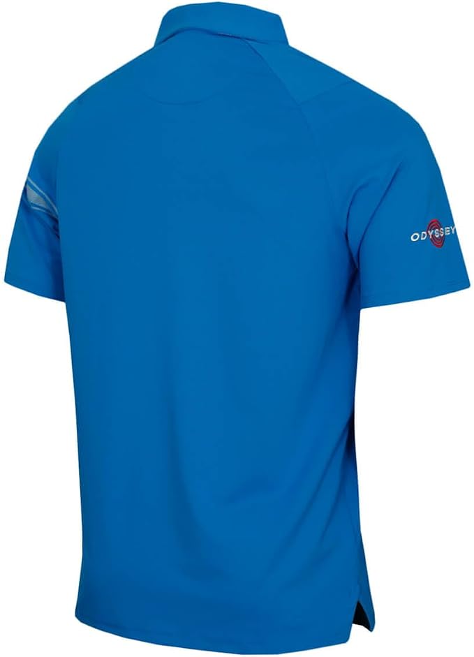 Callaway Odyssey Block Opti-Dri Swing Tech Polo Shirt Brillant Blue Medium