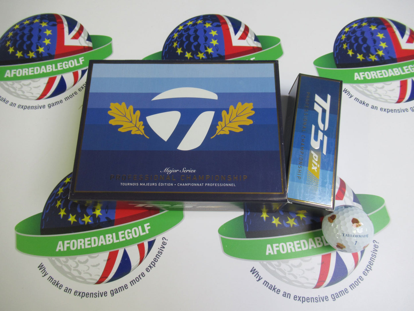 new 12 taylormade vault limited edition tp5 professional championship golf balls