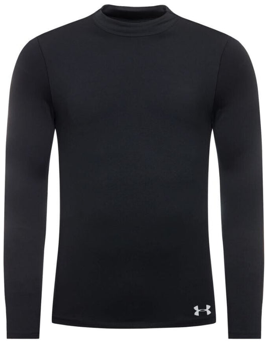 Under Armour Coldgear Armour Fitted Mock Base Layer Black UK Size XXL