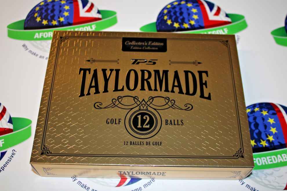 New 12 Taylormade Vault Limited Edition TP5 Pix Collectors Edition Gol ...