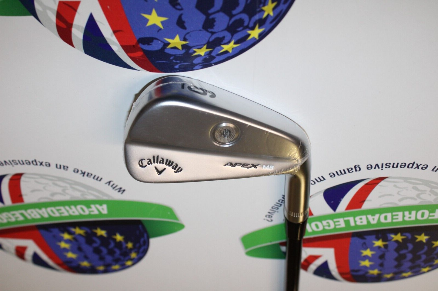 new callaway apex mb forged 6 iron mmt type 304-ss 95g graphite stiff flex