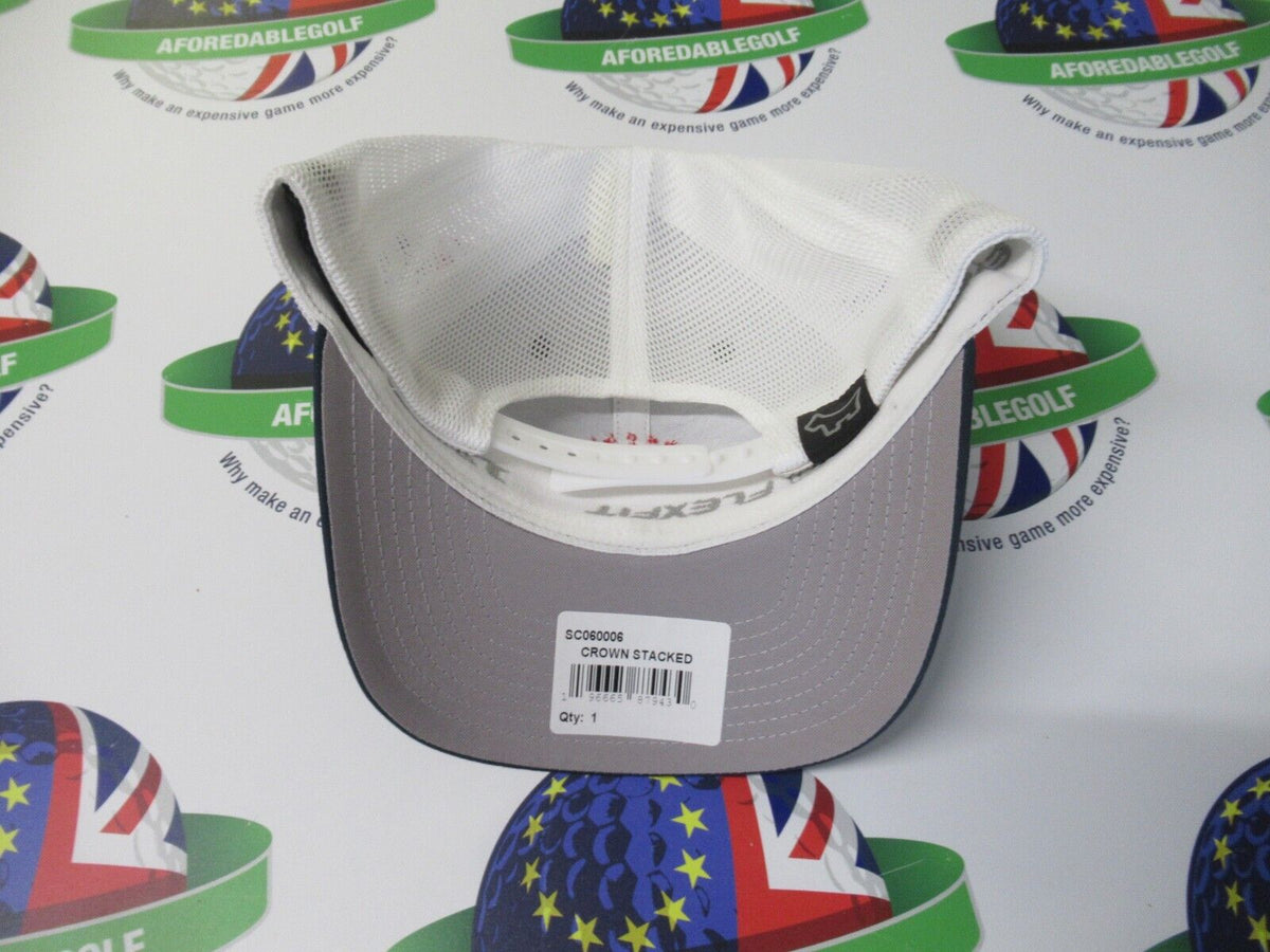 Scotty Cameron Cap - Crown Stacked - Flexfit Mesh Trucker - Navy 