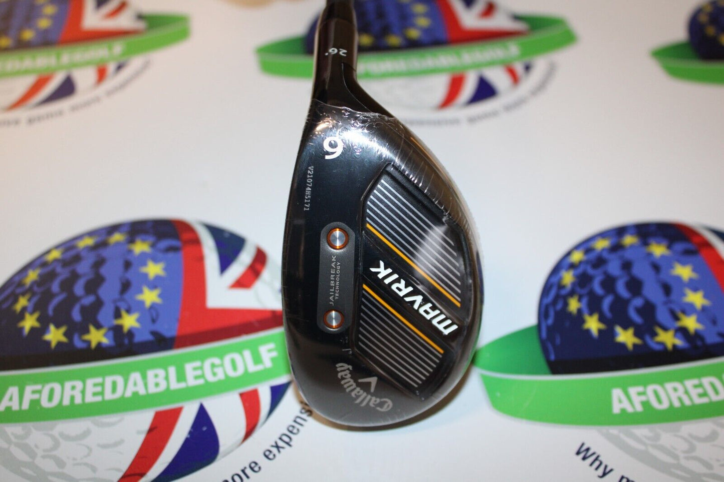 new callaway mavrik 26 degree #6 hybrid project x catalyst 65 5.5 regular flex