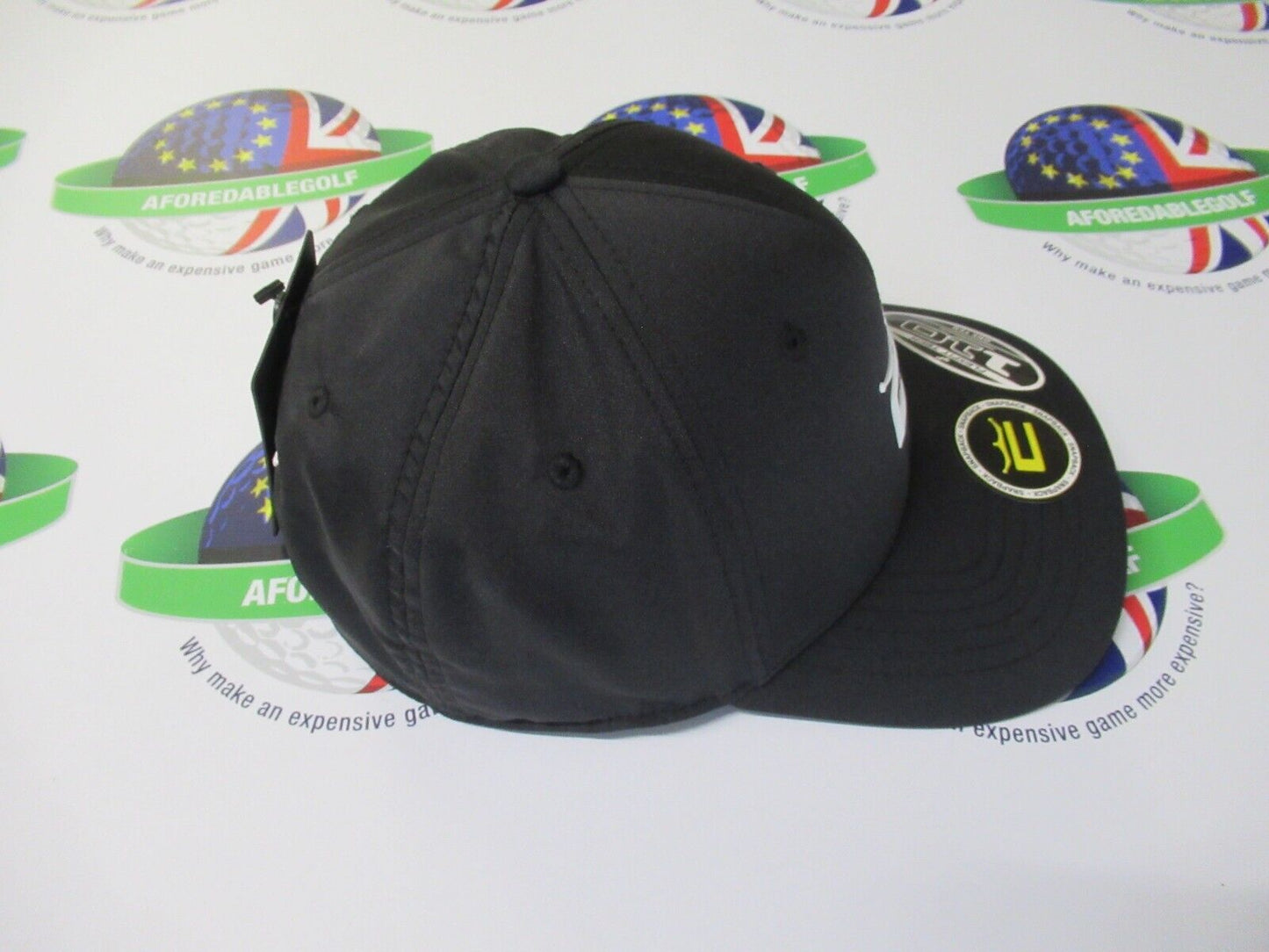 cobra tour crown 110 snapback adjustable black golf cap