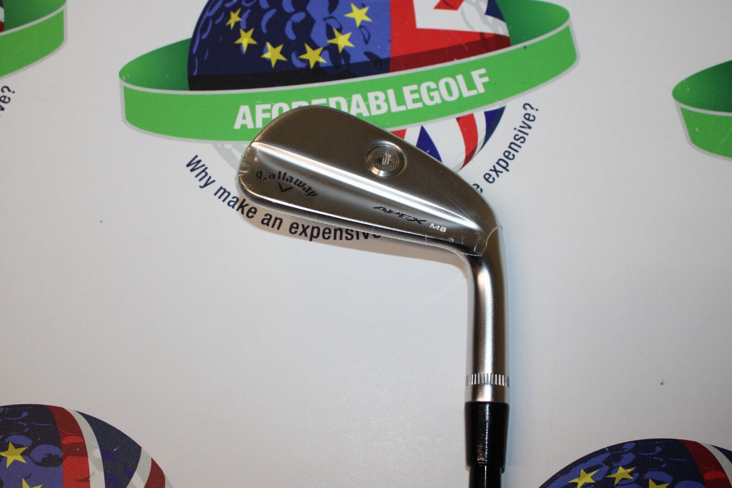 new callaway apex mb forged 7 iron mmt type 304-ss 95g graphite stiff flex