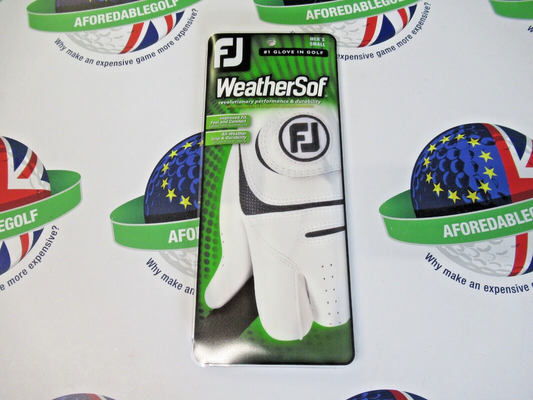 footjoy weathersof left hand glove for right hand player small