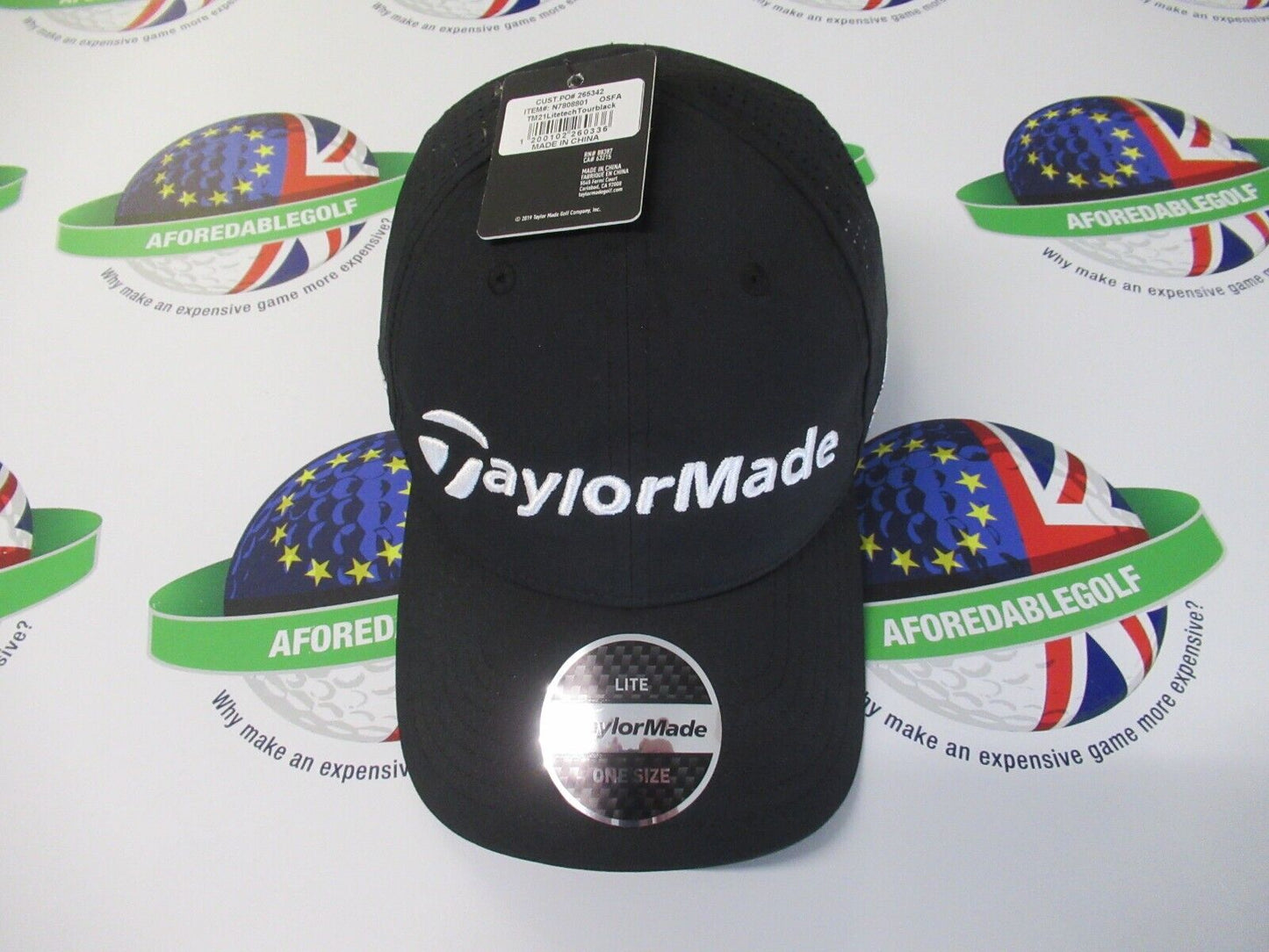 taylormade tour radar black adjustable golf cap tp5 sim2
