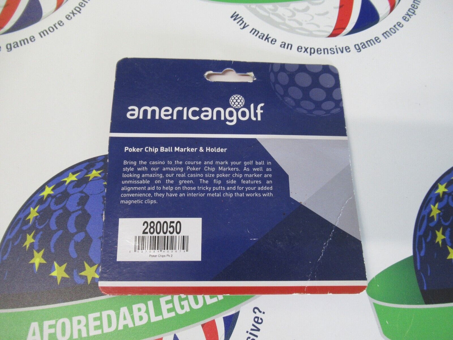american golf poker chip golf ball markers
