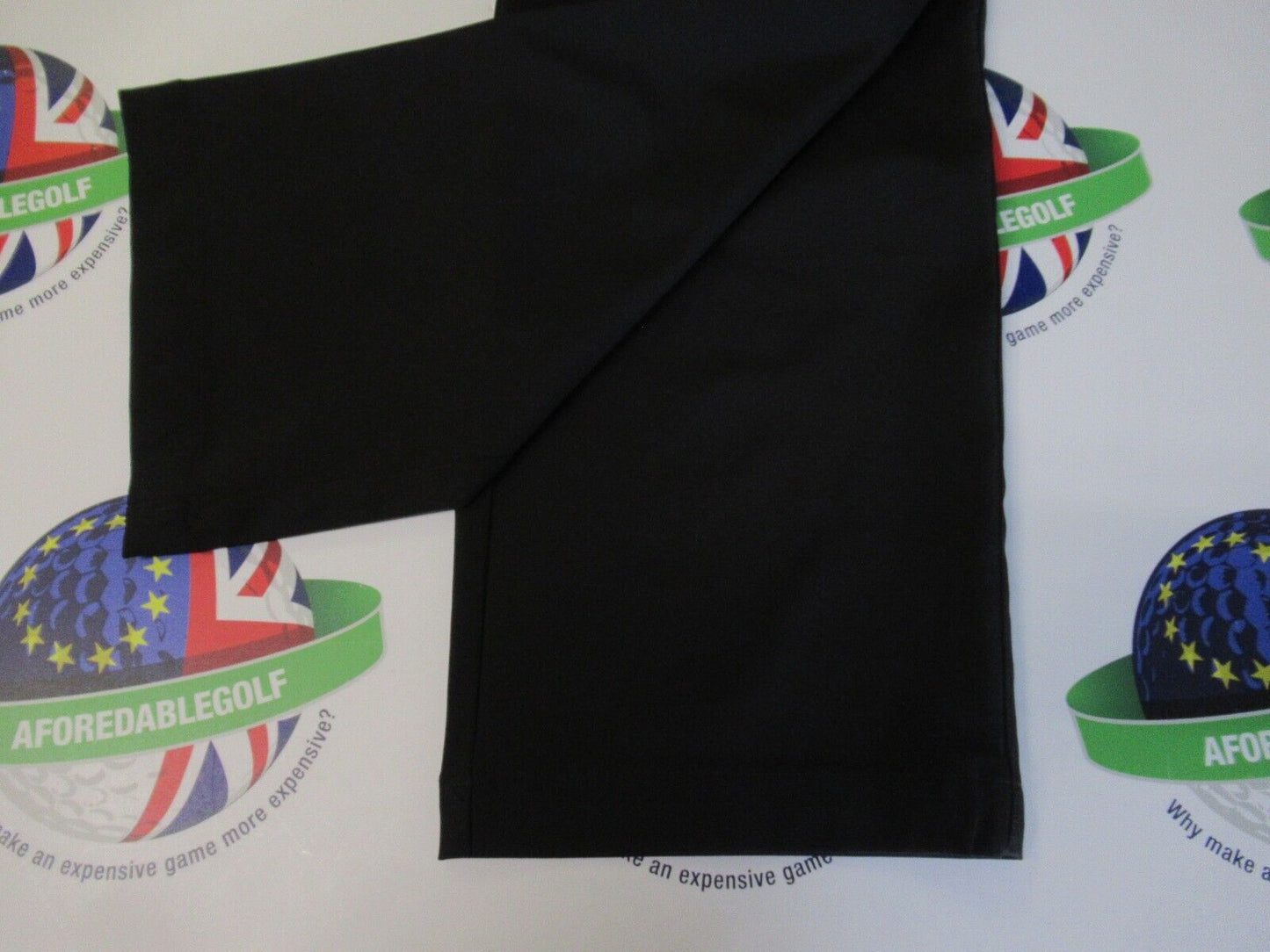 puma dealer tailored golf trousers puma black waist 36" x leg 30"