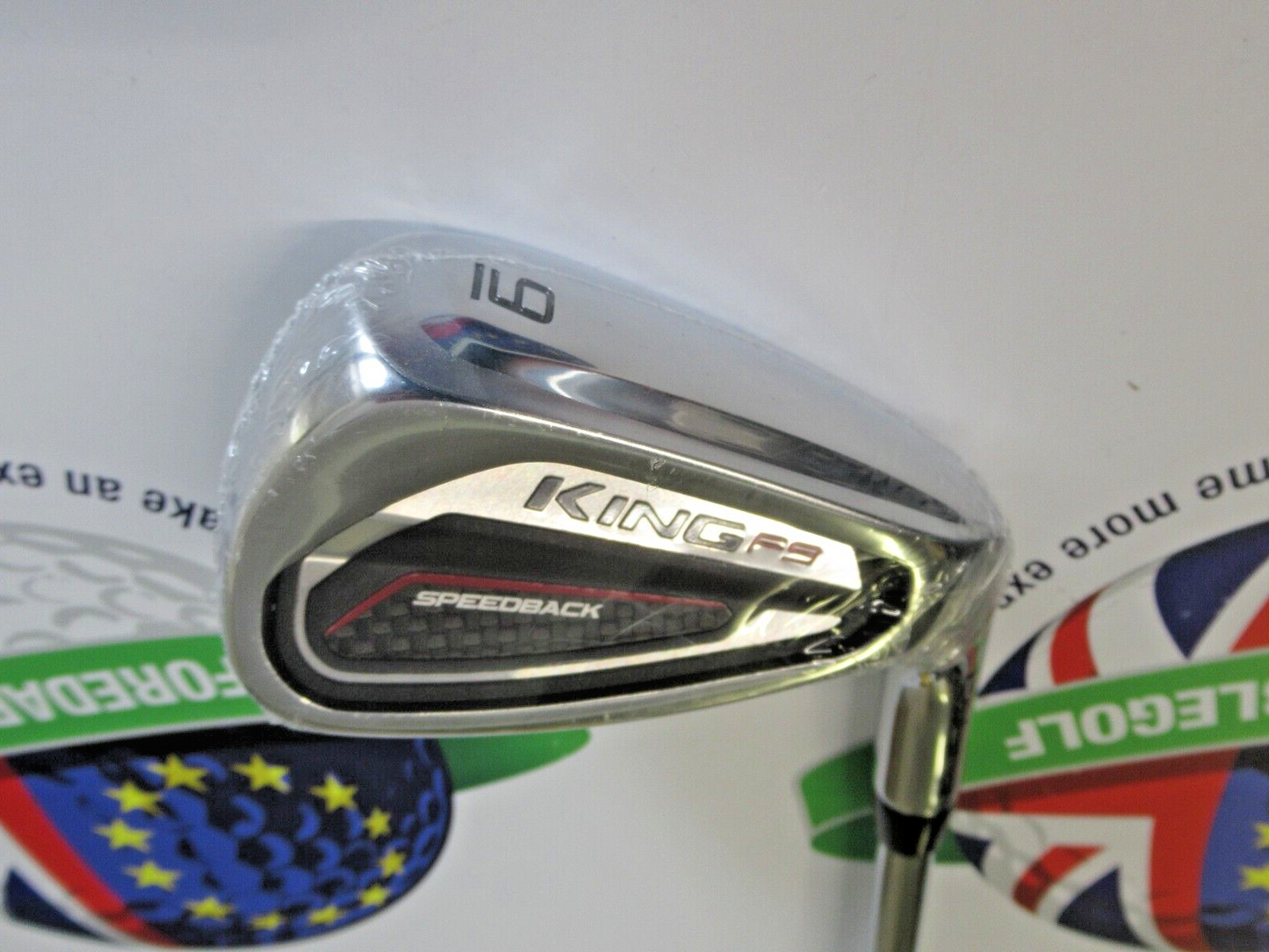 new cobra king f9 speedback 9 iron steel shaft regular flex