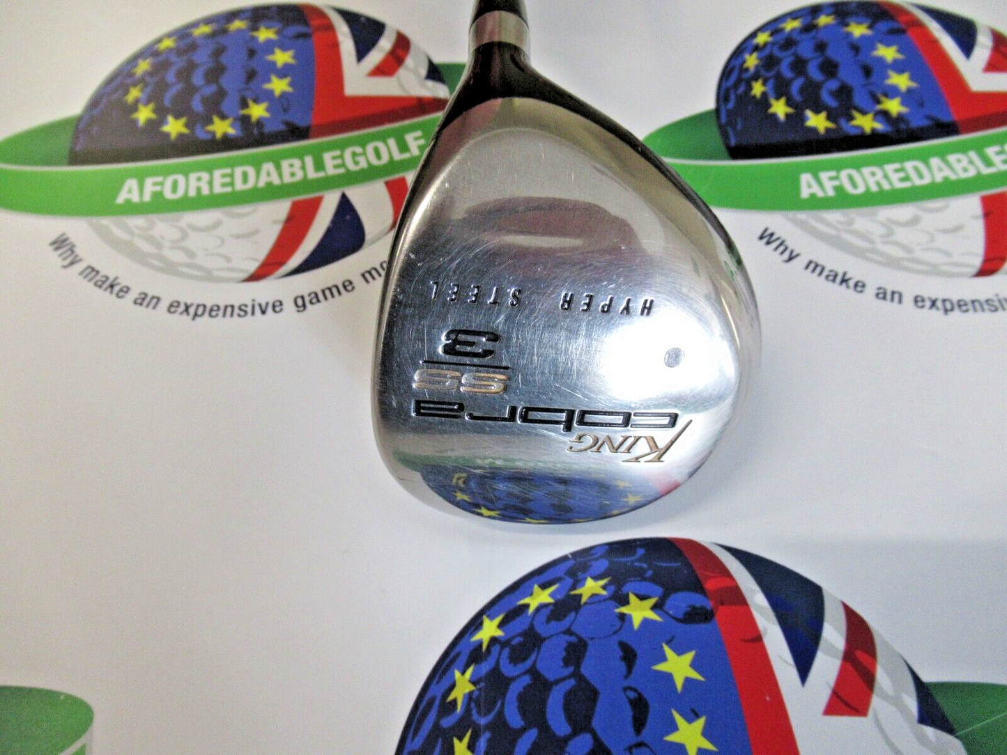 used king cobra ss hyper steel #3 fairway wood aldila hm tour 60g graphite stiff