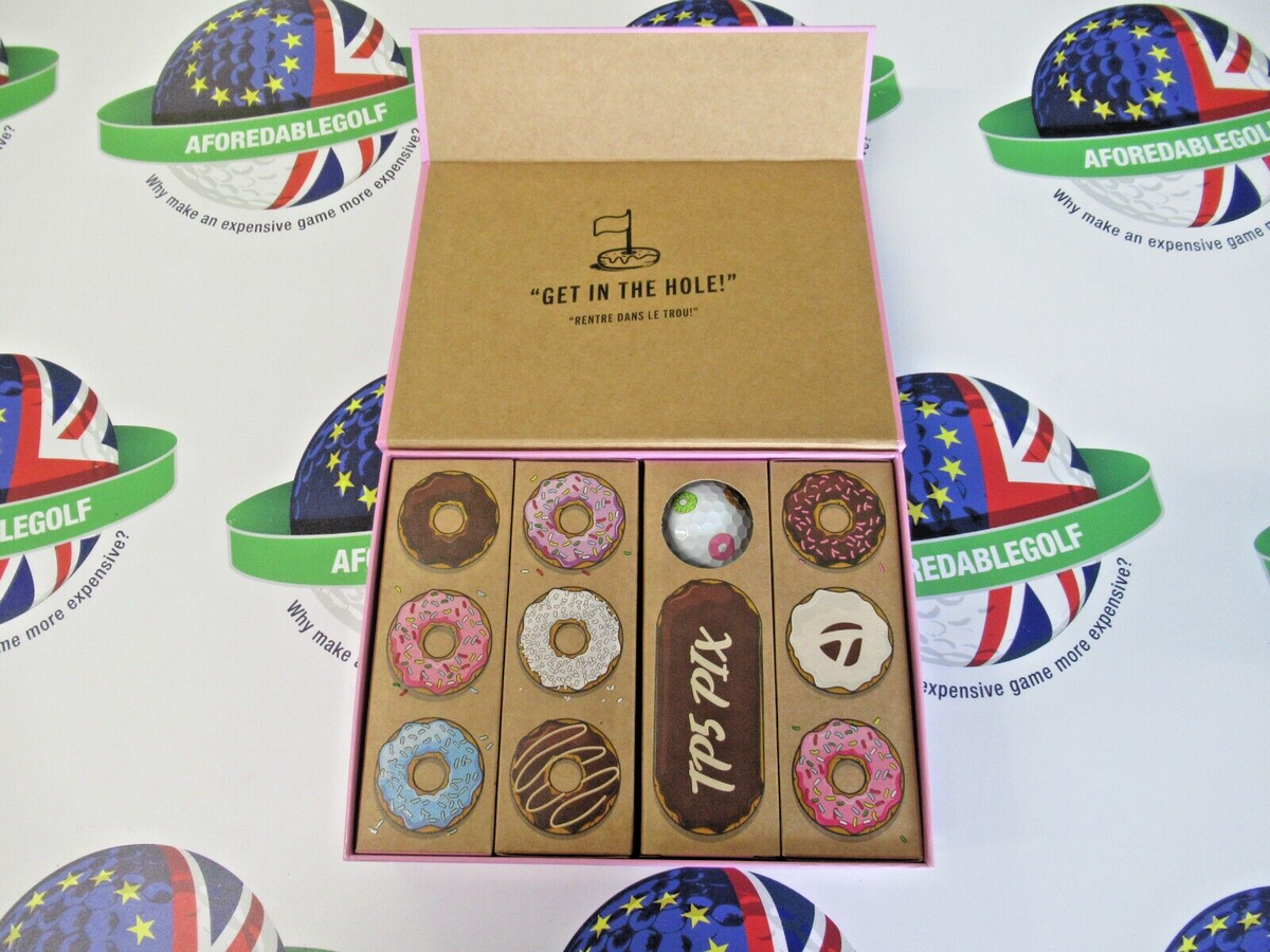 New 12 Taylormade Vault Limited Edition Tp5 Pix Donut Golf Balls
