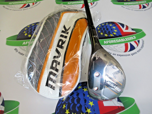 new callaway mavrik pro 23 degree #4 hybrid project x cypher sixty 5.5 regular