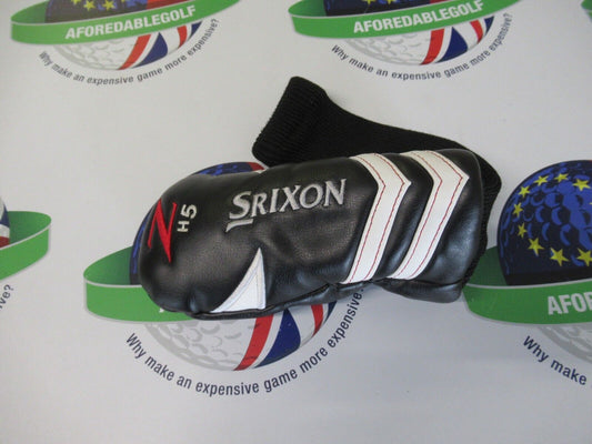 used srixon z black/white #5 hybrid/rescue head cover