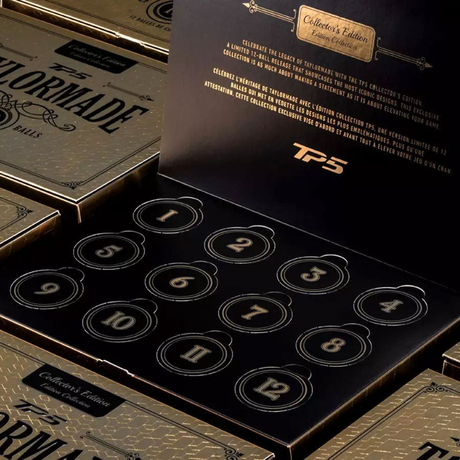 TP5 Collectors Edition Golf Balls 12個入り New 12 Taylormade Vault Limited Edition TP5 Pix Collectors Edition