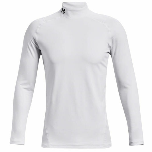 Under Armour Coldgear Armour Fitted Mock Base Layer White UK Size XXL