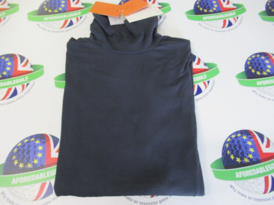 Swing Out Sister Cassie Roll Neck Top Navy UK Size XXL