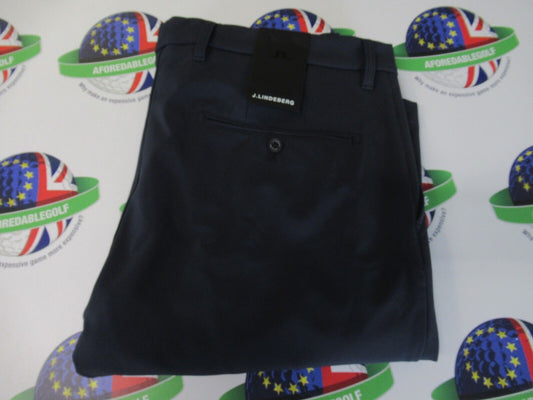 j.lindeberg ellott tight bonded fleece lined trousers navy waist 38" leg 32"