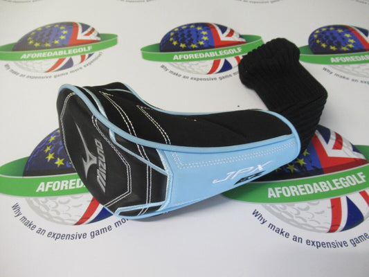 used mizuno jpx ez sky blue/black #7 fairway wood head cover